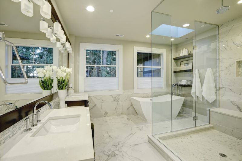 Marble and Glass Accents